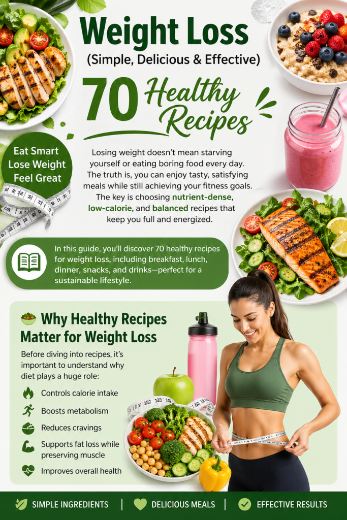 70 Healthy Recipes