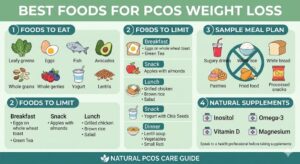 how to lose weight with pcos fast​
