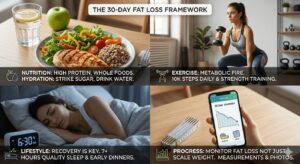 10 kg Weight Loss in 30 Days (Real Plan)