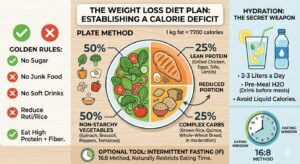 10 kg Weight Loss in 30 Days (Real Plan)