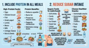 8 Ways To Lose Belly FAT and Live A Healthier Life