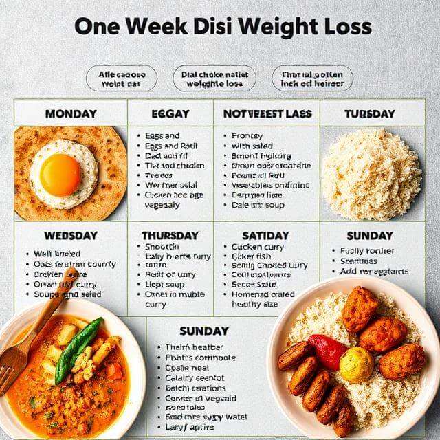 Desi Diet Plan Weight Loss